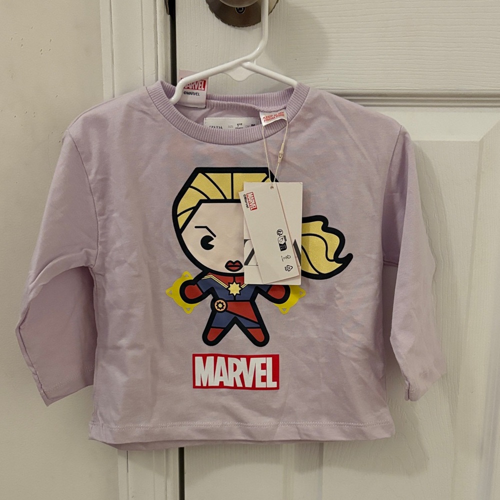 Zara Marvel Top